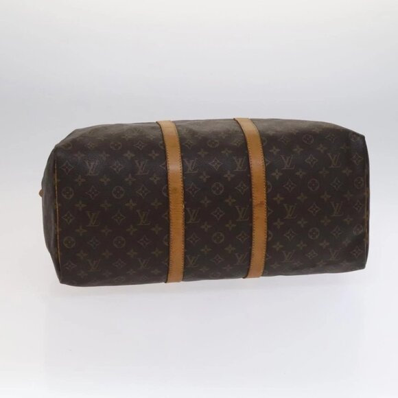 LOUIS VUITTON Monogram Keepall 50 Boston Bag M41426 LV Auth - Picture 6 of 16